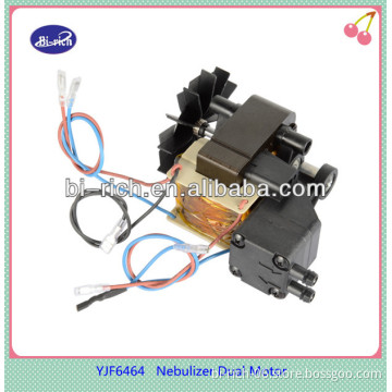 Dual voltage air compressor nebulizer motor